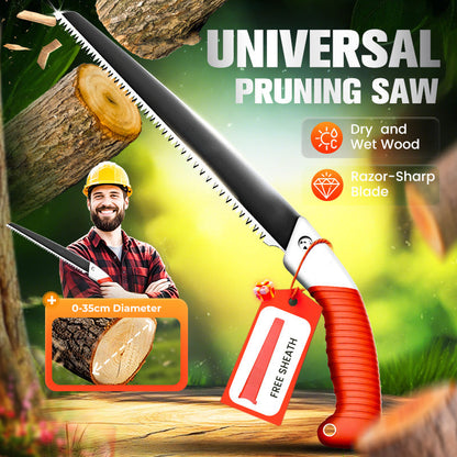 MiaHome™ 🪚Lightweight and Sharp Universal Pruning Saw with Sheath🪵