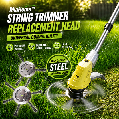 MiaHome™ ⚙️ String Trimmer Replacement Head –  Universal Compatibility ✂️