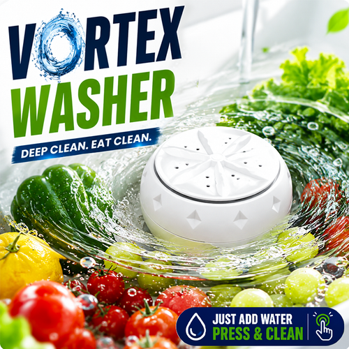 🎁New arrival 50% OFF💥 Effortless Vortex Fruit & Vegetable Washer – Removes Pesticides, BPA-Free💧🥦