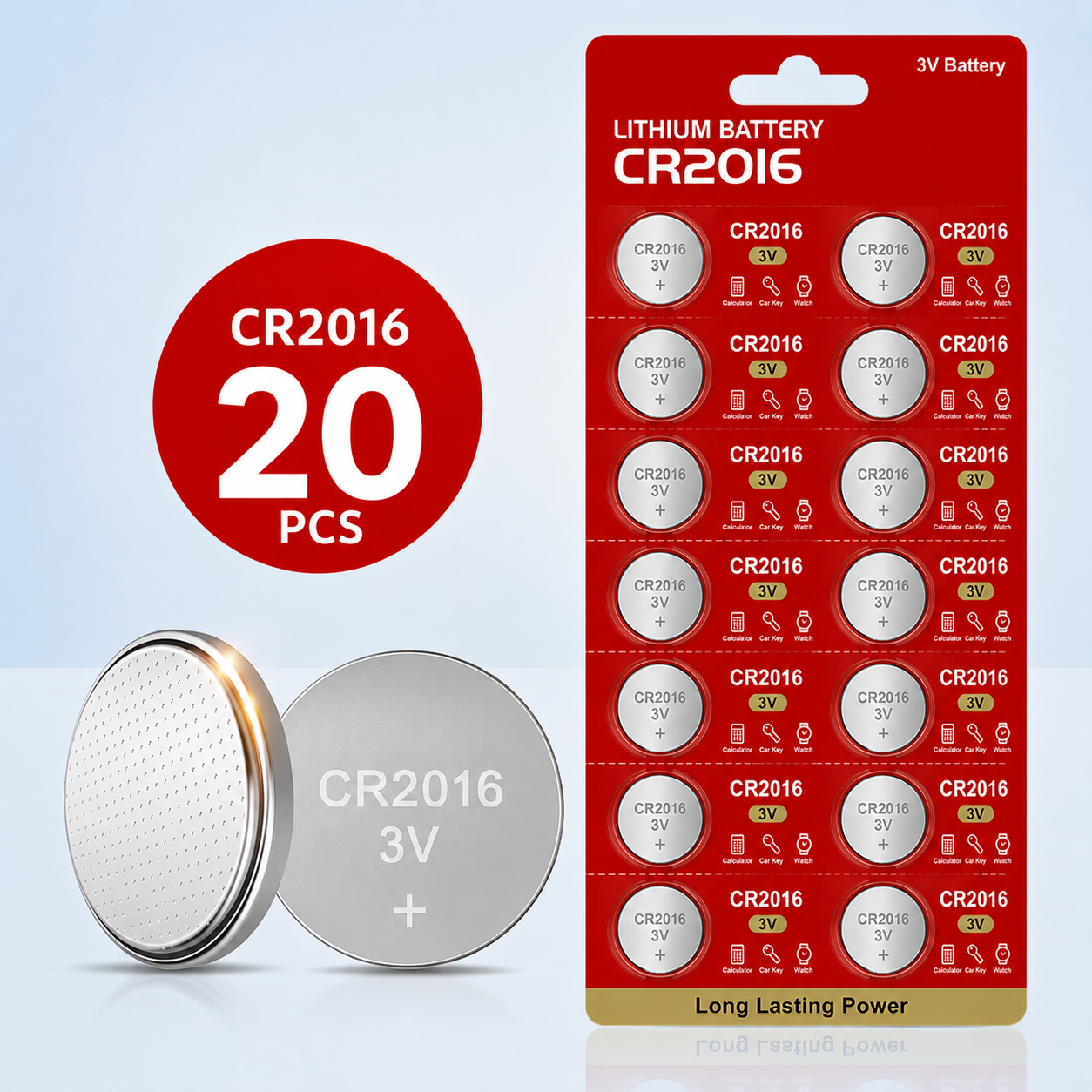 20 Pcs — Everyday Backup