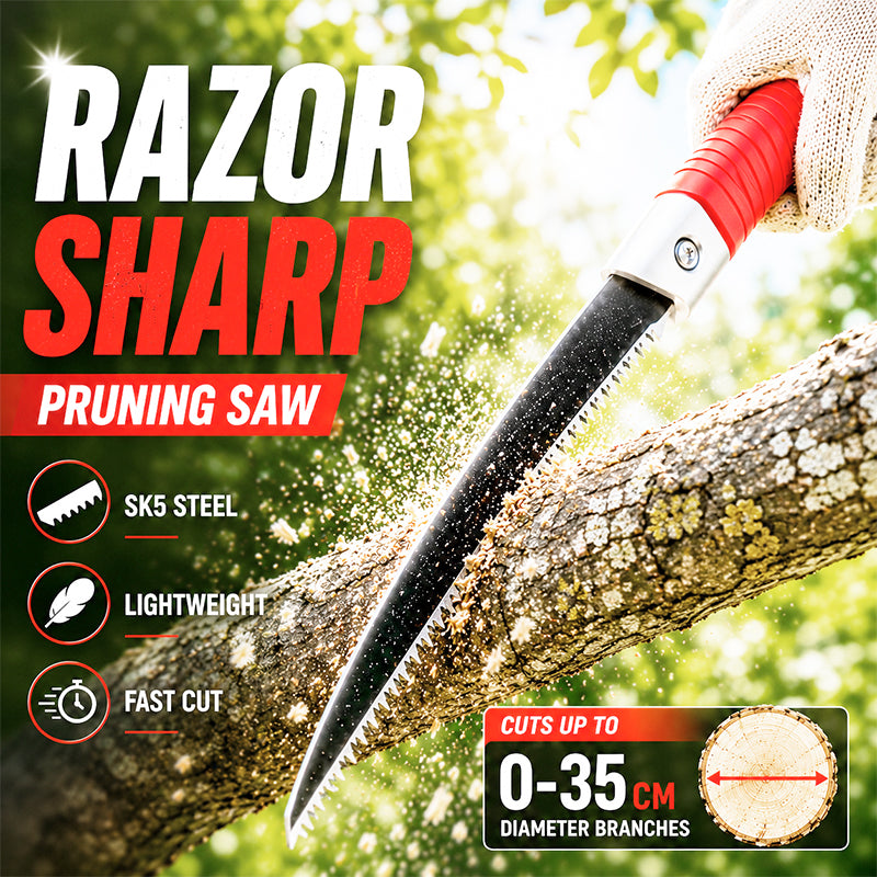 MiaHome™ 🪚Lightweight and Sharp Universal Pruning Saw with Sheath🪵