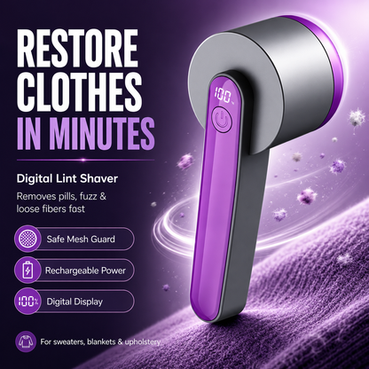 MiaHome™ Digital Lint Shaver