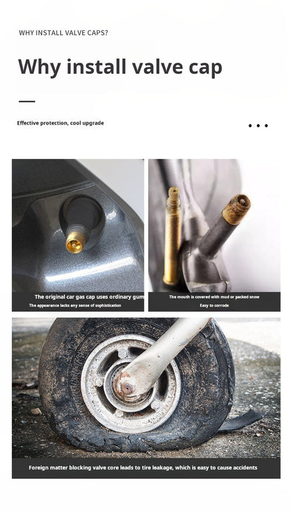 MiaHome™ Luminous valve cap – Universal Fit