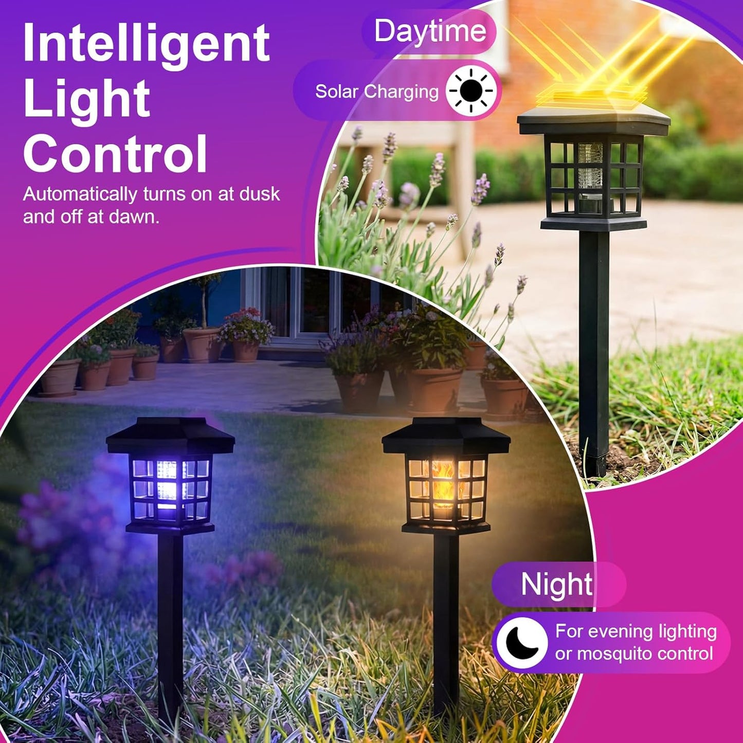MiaHome™ ☀️ Long-Lasting Solar Mosquito Killer for Backyard Nights🏡🦟 (Pro)