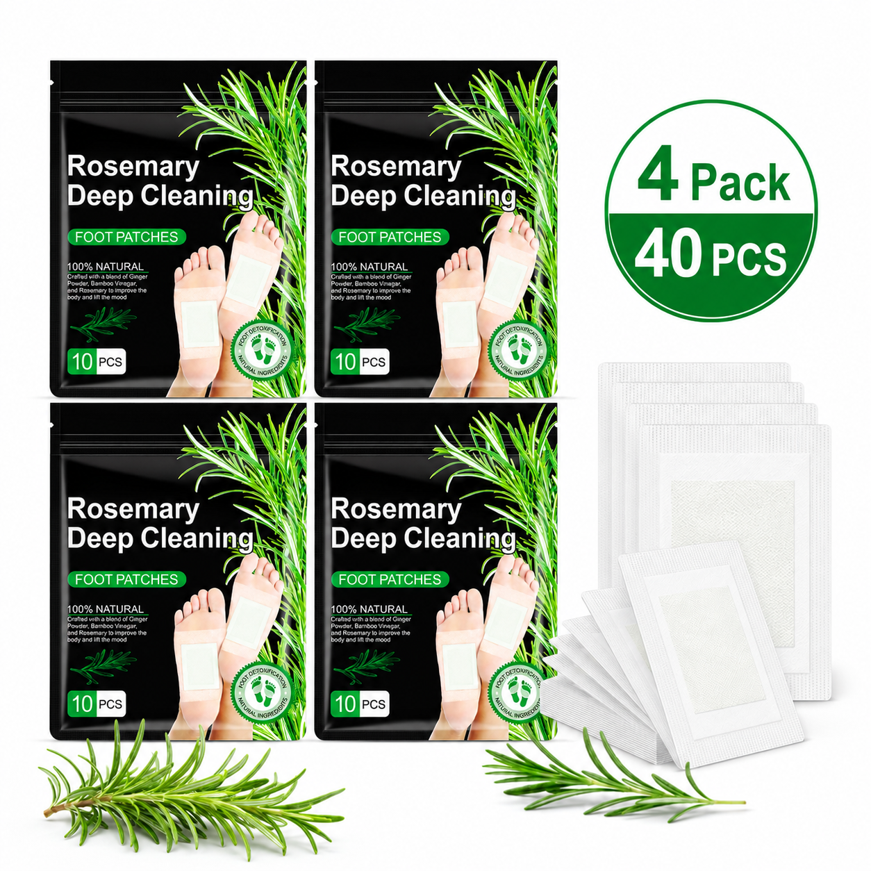 🔥2026 HOT SALE🔥MiaHome™ Rosemary Ginger Foot Patches
