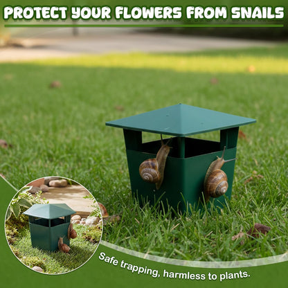 MiaHome™ 🐌Beer Trap for Snails and Slugs — Reusable Plastic Snail Catcher Container