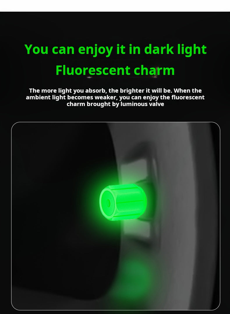 MiaHome™ Luminous valve cap – Universal Fit