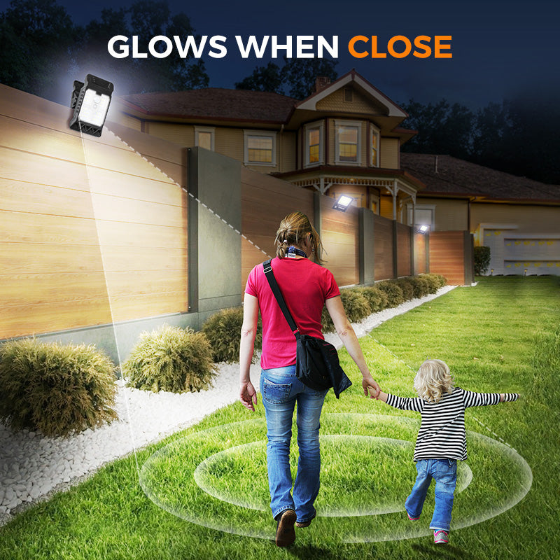 MiaHome™ Outdoor Solar Clip Light with Motion Sensor
