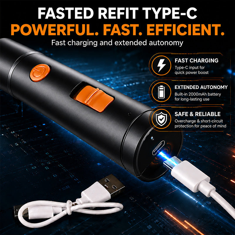 🔥Hot Sale 50% OFF🔩 2-in-1 Hybrid Electric Screwdriver