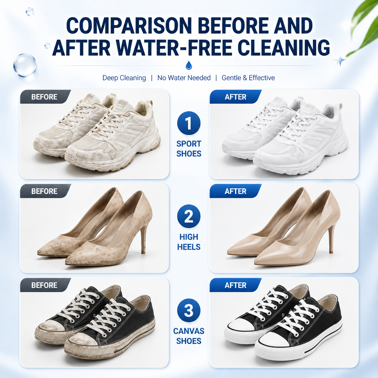 MiaHome™ White Shoe Cleaning Cream - No Water Needed