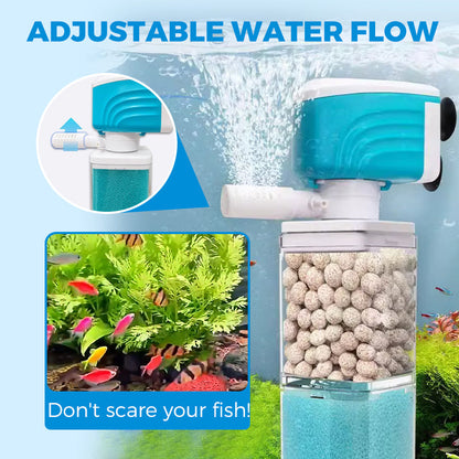 MiaHome™ 5-in-1 Automatic Aquarium Filter System