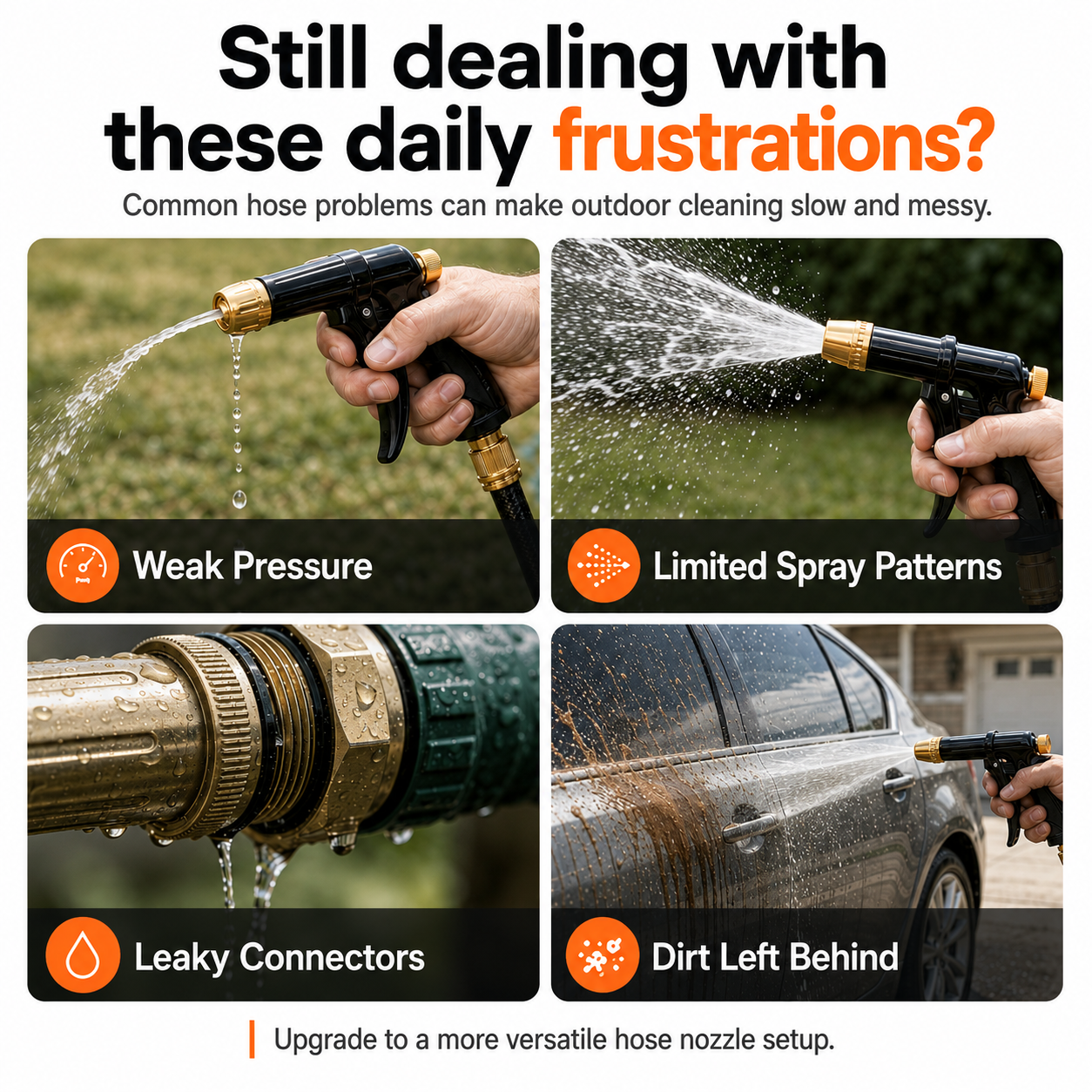 MiaHome™💦High-Pressure Washer Spray Nozzle Set