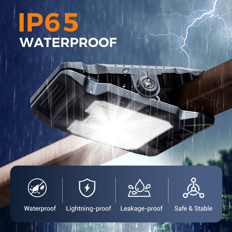 MiaHome™ Outdoor Solar Clip Light with Motion Sensor