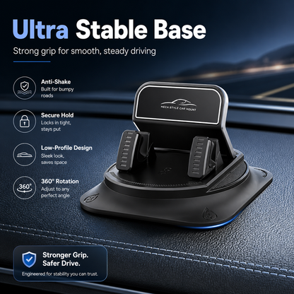 🔥LAST DAY 53% OFF 🔥 360° Stable Car Phone Mount for Dashboard & Windshield