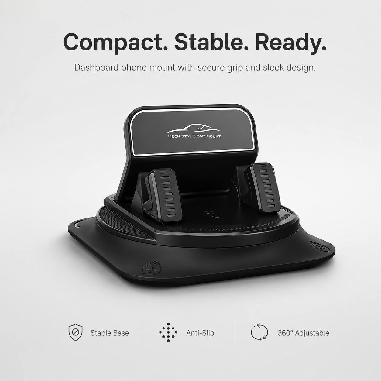 🔥LAST DAY 53% OFF 🔥 360° Stable Car Phone Mount for Dashboard & Windshield