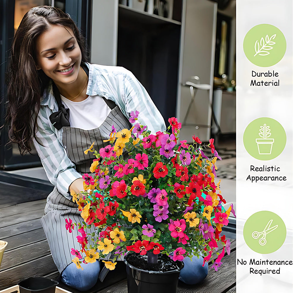 MiaHome™💐No-Fade Outdoor Hanging Flowers🌸☀️– Effortless Beauty