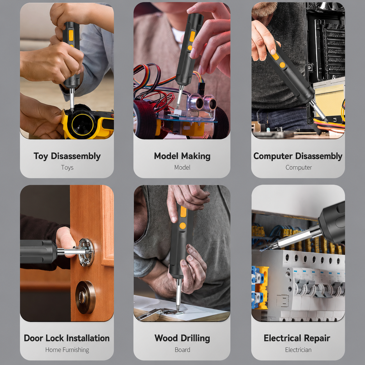🔩LIMITED TIME 50% OFF⚡MiaHome™ 2-in-1 Hybrid Electric Screwdriver