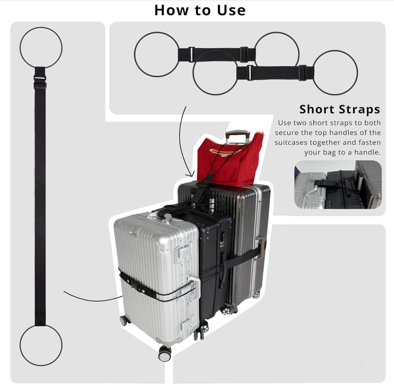 MiaHome™ Travel Strap Pro Luggage Strap (offer)
