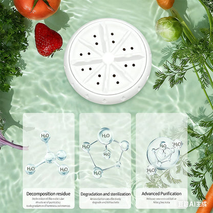 🎁New arrival 50% OFF💥 Effortless Vortex Fruit & Vegetable Washer – Removes Pesticides, BPA-Free💧🥦