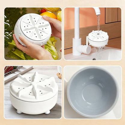 🎁New arrival 50% OFF💥 Effortless Vortex Fruit & Vegetable Washer – Removes Pesticides, BPA-Free💧🥦