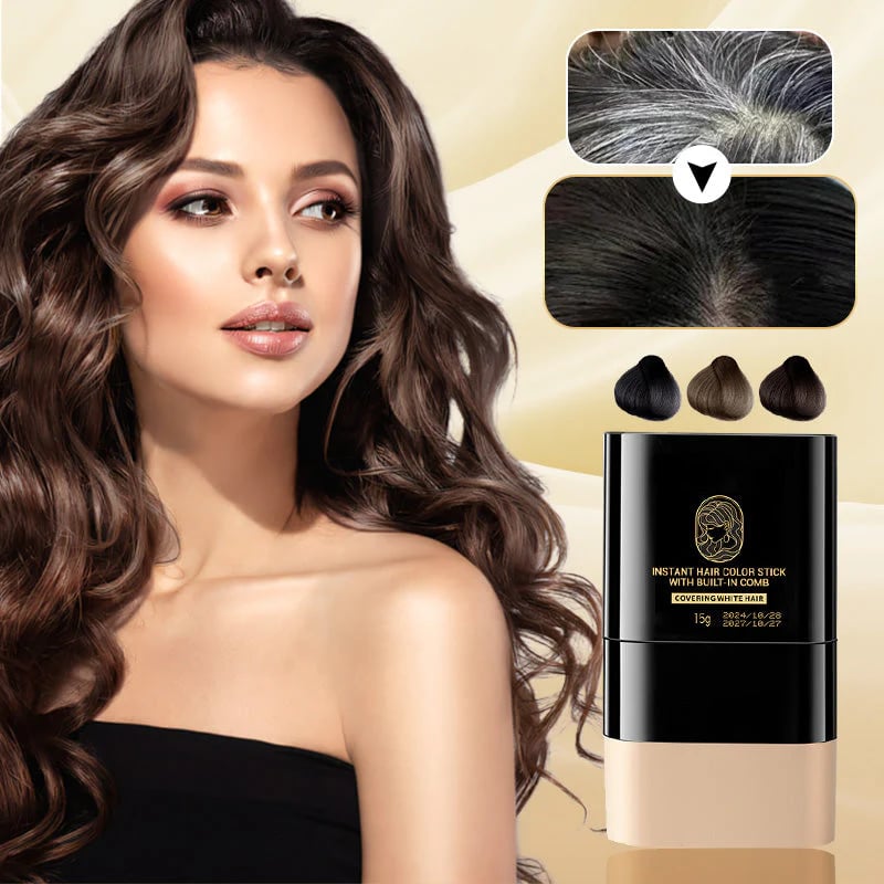 Limited Sale 50% OFF!!✨MiaHome™ Instant Hair Colour Stick with Built-In Comb🔥