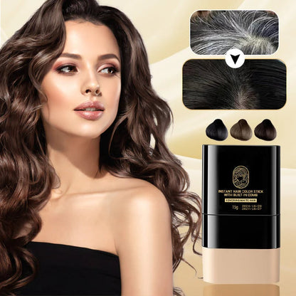 Limited Sale 50% OFF!!✨MiaHome™ Instant Hair Colour Stick with Built-In Comb🔥