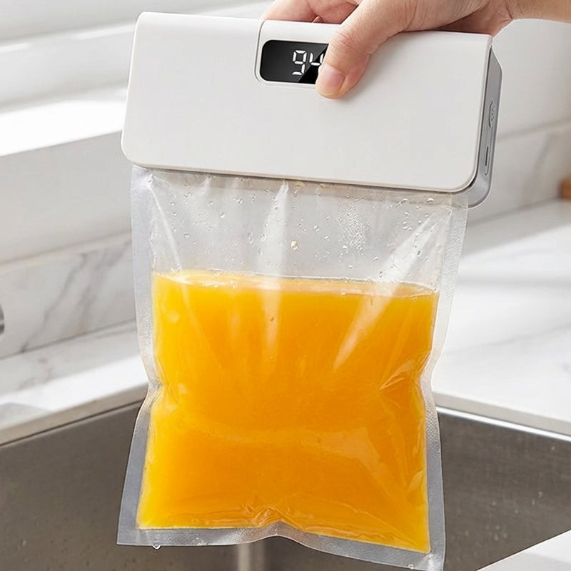 Rechargeable 2-in-1 Fresh-Seal Bag Sealer