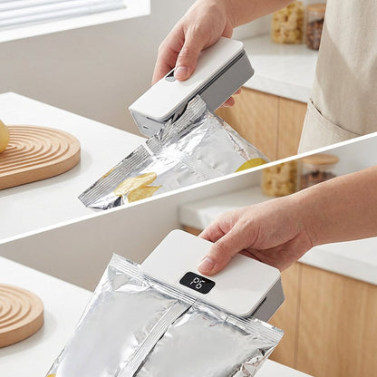 Rechargeable 2-in-1 Fresh-Seal Bag Sealer
