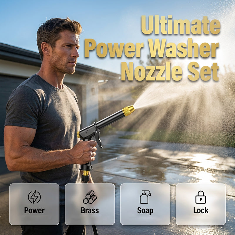 MiaHome™💦High-Pressure Washer Spray Nozzle Set